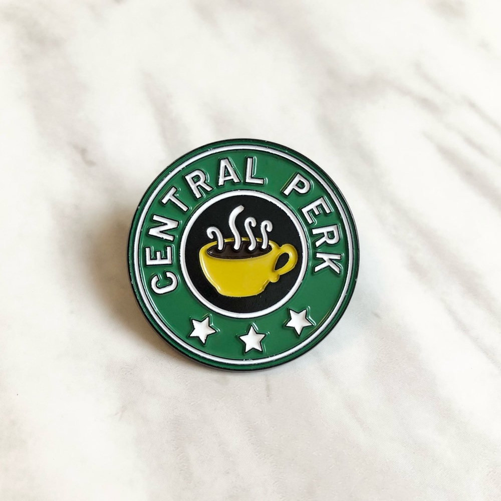 🎉 New Central Perk Coffee Friends Pin